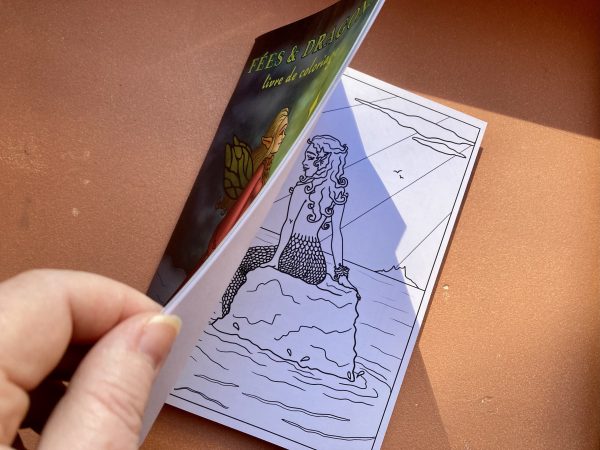 Fées & Dragons : livre de coloriage – Image 4