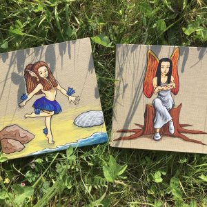 Sur mesure : peinture de votre fée compagne